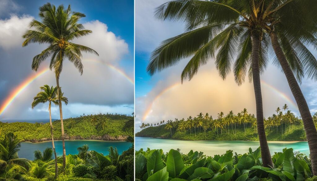 Bali vs Fiji weather
