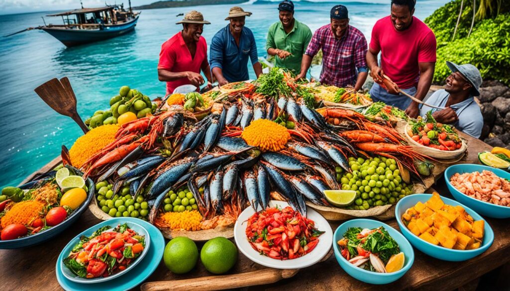 Culinary Delights in Laamu Atoll