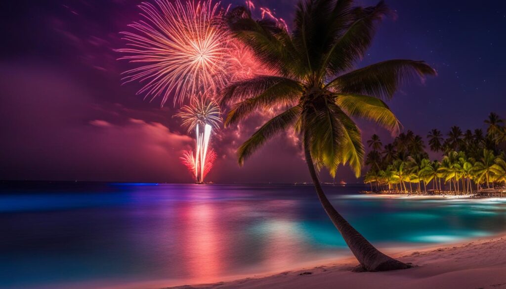 Maldives Independence Day fireworks