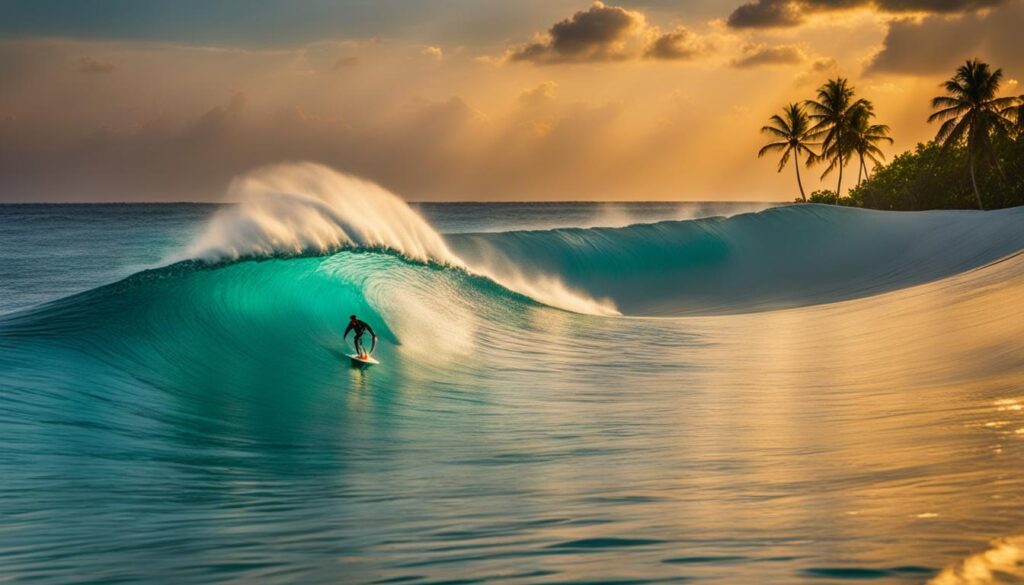 Maldives Surfing