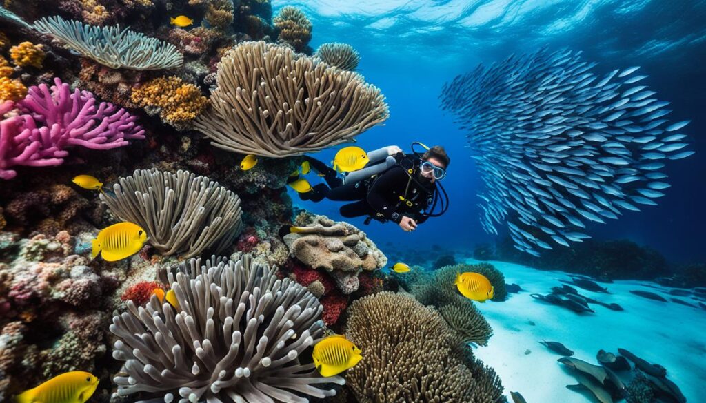 Maldives diving conditions
