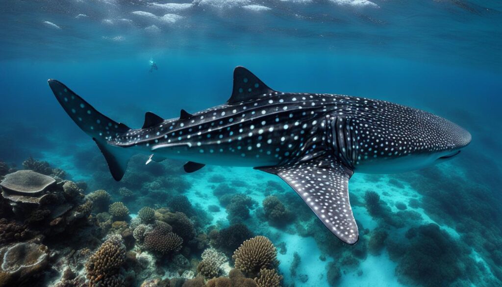Maldives whale sharks