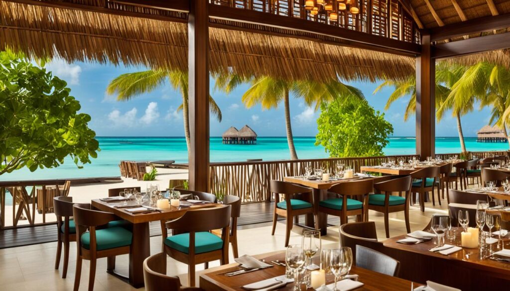 Hilton Maldives Amingiri Resort & Spa restaurants