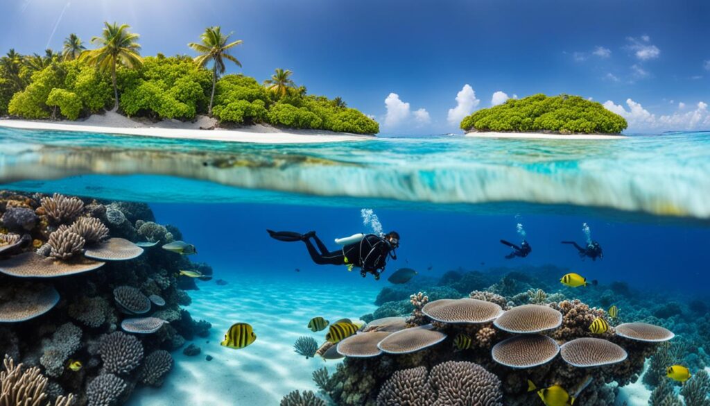 Maldives dive resort