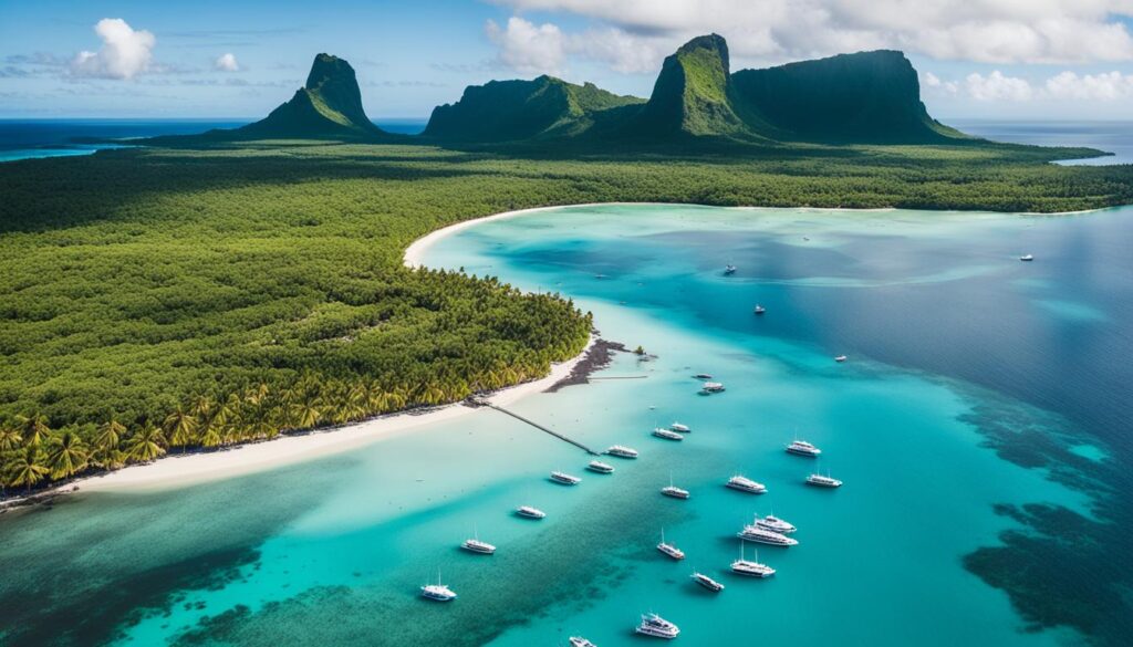 beaches in Mauritius vs Tahiti