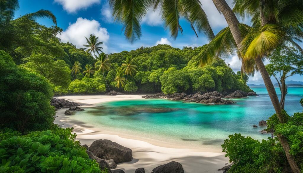 breathtaking natural beauty in Fiji
