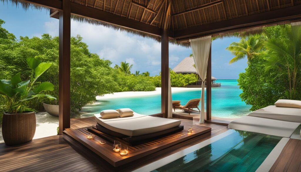 luxury maldives resort