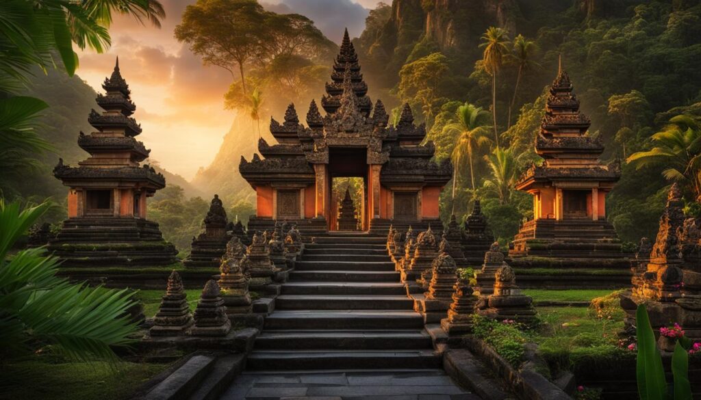 temples in Bali