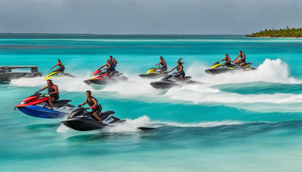 water sports activities at Outrigger Konotta Maldives Resort