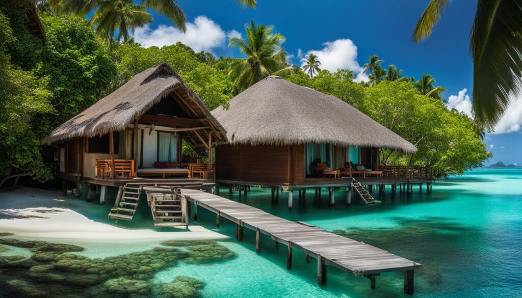 Tahiti and Maldives Geography