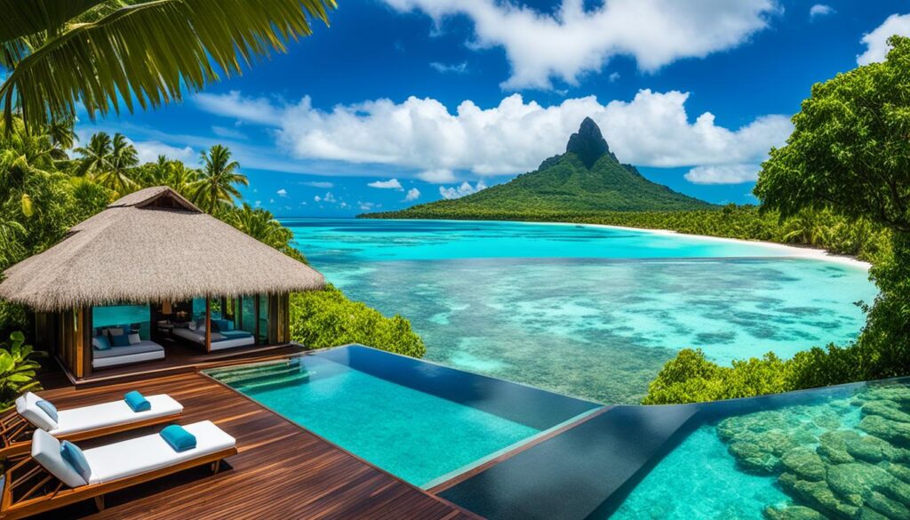 Tahiti and Maldives accommodations