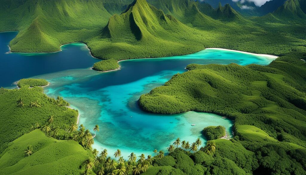 Tahiti islands