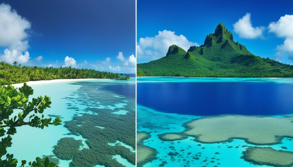 climate in Bora Bora vs Seychelles